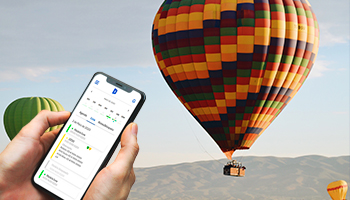 Sistema OffStation utilizado no celular